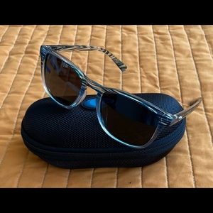 Sunglasses Men Sport Blue w/ Case (made in China)